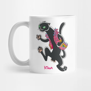 oi ! blabk cat! Mug